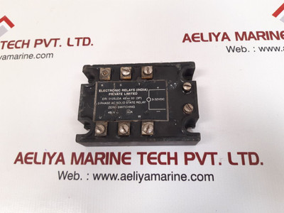 Electronic relays eri 012sjda 3 phase ac solid state relay