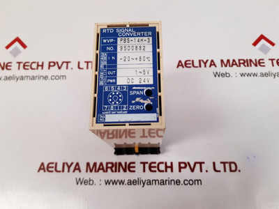 Watanabe wvp-pbs-14h-3 rtd signal converter Watanabe wvp-pbs-14h-3 rtd signal converter