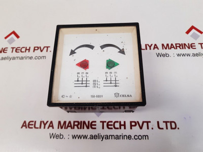 Celsa ise phase-sequence indicator Celsa ise phase-sequence indicator