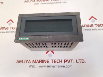 Siemens 6av3010-1dk00 text display td10/220-5