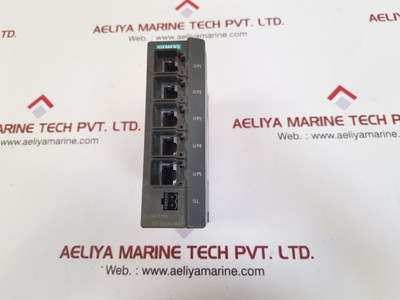 Siemens 6gk5005-0ba00-1aa3 industrial ethernet switch used Siemens 6gk5005-0ba00-1aa3 industrial ethernet switch used