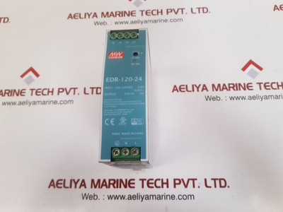 Mean well edr-120-24 single output rail power supply