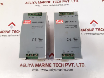 Mean well drh-120-24 din power supply unit