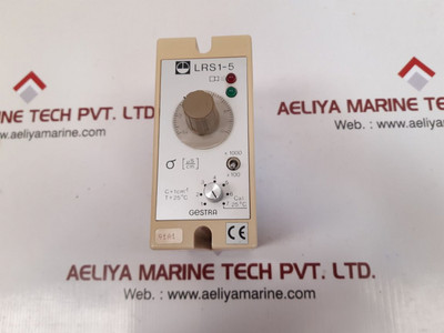 Gestra lrs1-5 conductivity limit switch used Gestra lrs1-5 conductivity limit switch used