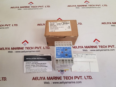 Crompton Protector 252-pvug Relay De-energize(Std)