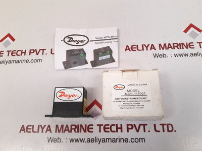 Dwyer mcs-111001 ac current switch new