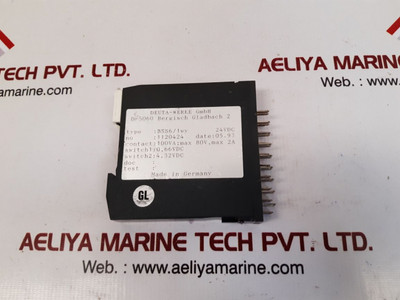 Deuta-werke bss6/1wy output relay Deuta-werke bss6/1wy output relay