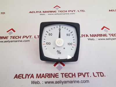 Alstom vselc meter 100-0-100 % Alstom vselc meter 100-0-100 %