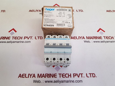 Hager ndn406n d6 circuit breaker Hager ndn406n d6 circuit breaker