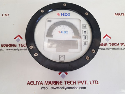 Hdi Hdibatt-e391-dot-aa Pressure Gauge System 20S6A00 0000 000 Aa