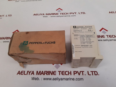 Pepperl+Fuchs We77/Ex-2 Isolator Switch 01543 Pepperl+Fuchs We77/Ex-2 Isolator Switch 01543