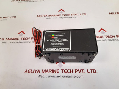 Power Sonic Psc-122000A Sealed Lead-acid Battery Charger 12Vdc 2A Power Sonic Psc-122000A Sealed Lead-acid Battery Charger 12Vdc 2A