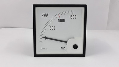 Deif Dq96-x Var/Watt 0 To 1500 Meter Gauge 1200024104B Deif Dq96-x Var/Watt 0 To 1500 Meter Gauge 1200024104B