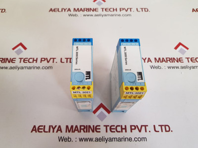 Mtl instruments mtl 3021 solenoid alarm driver mtl 3000 series new