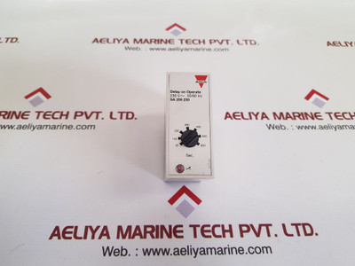 Electromatic sa 205 230 delay on operate 30 to 600 sec