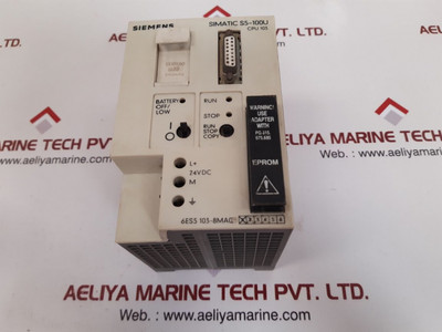 Siemens 6Es5 103-8Ma03 Central Processing Unit