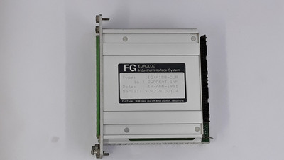 Fg Eurolog Iis/Ai88-1A System, 16x Current Input Fg Eurolog Iis/Ai88-1A System, 16x Current Input