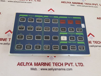 Simrad robertson 25005315 alarm & function switch control board