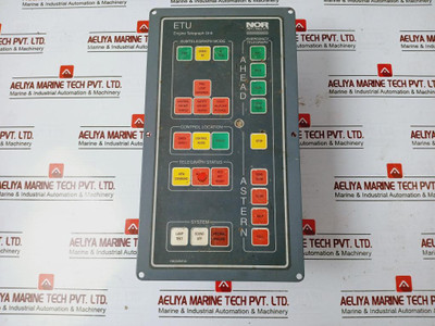 Kongsberg Norcontrol Etu 001 8200011 Engine Telegraph Unit (Not Working)