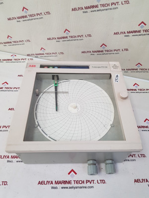 Abb Fulscope Px105 Circular Chart Recorder