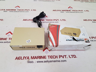 Maxicom vga-1504a 4 port vga splitter 150 mhz Maxicom vga-1504a 4 port vga splitter 150 mhz
