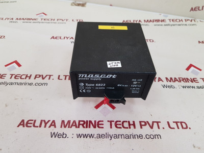 Mascot 6823 Power Supply 230V~ 50/60Hz Mascot 6823 Power Supply 230V~ 50/60Hz