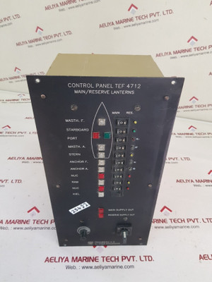 Tranberg control panel tef 4712 