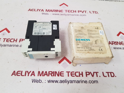 Siemens 3rp1512-1ap30 time relay on delay 1.5s-30s Siemens 3rp1512-1ap30 time relay on delay 1.5s-30s
