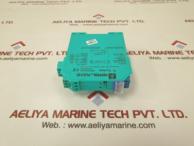 Pepperl+Fuchs Kfd2-vm-ex1.35 Solenoid Driver 33925S