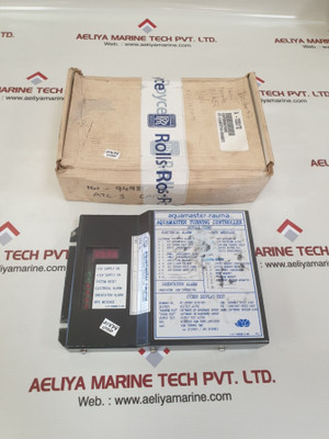 Aquamaster-rauma Atc-2 Aquamaster Turning Controller Aquamaster-rauma Atc-2 Aquamaster Turning Controller