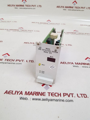 Moss mgds 870 gas detection system Moss mgds 870 gas detection system