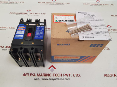 Terasaki Tl-100F 3-pole Tembreak Current Limiting Circuit Breaker 40A