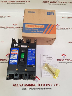 Terasaki Tl-100F Tembreak Molded Case Circuit Breaker 3 Pole 50Amp Ac690V Terasaki Tl-100F Tembreak Molded Case Circuit Breaker 3 Pole 50Amp Ac690V
