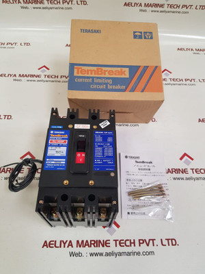 Terasaki Tl-100F Tembreak Current Limiting Circuit Breaker 50A 220V Ac