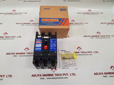Terasaki Electric Tl-100F Tembreak Circuit Breaker 20A 3 Pole Ac220V 120Ka Terasaki Electric Tl-100F Tembreak Circuit Breaker 20A 3 Pole Ac220V 120Ka