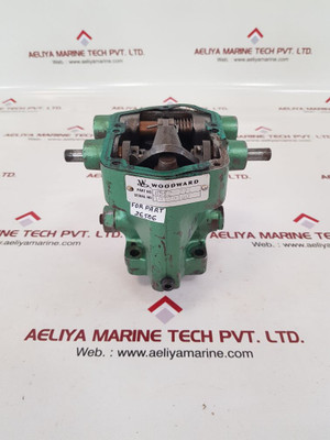 Woodward 8512-271 Pump Hydraulic Governor (Not Working)