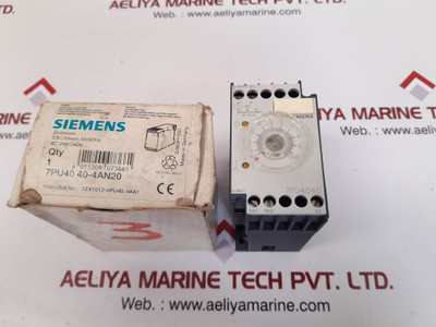 Siemens 7Pu4040-4An20 Delay Timer Relay 200/240V 50/60Hz