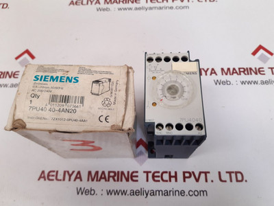 Siemens 7Pu4040-4An20 Delay Timer Relay 200/240V 50/60Hz Siemens 7Pu4040-4An20 Delay Timer Relay 200/240V 50/60Hz