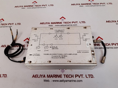Hca-36Era Directional Catv Distribution Amplifier Ac110 60Hz Hca-36Era Directional Catv Distribution Amplifier Ac110 60Hz