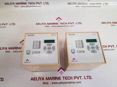 Areva Micom P111 Model L Current And Earth Fault Protection Relay (Not Working)
