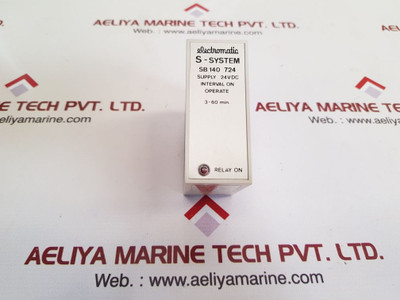 Electromatic S-system Sb 140 724 Delay Relay 24V Dc