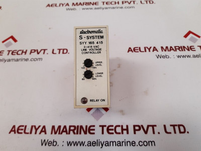 Electromatic S-system Syy 165 415 Line Voltage Controller 3 × 415 Vac Electromatic S-system Syy 165 415 Line Voltage Controller 3 × 415 Vac