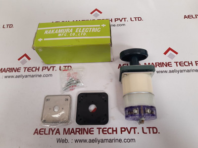 Nakamura Electric Dm-20 Selector Switch Dmb-bla-1-p8I
