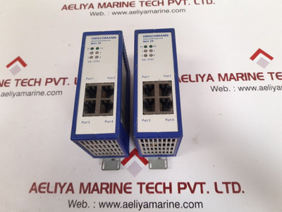 Hirschmann Industrial Switch Ethernet Rh1-tp Rail Hub Class 1 Div. 2 Hirschmann Industrial Switch Ethernet Rh1-tp Rail Hub Class 1 Div. 2