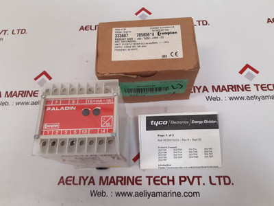 Crompton Paladin 253-tvzg Voltage Converter Transducer 253-tvzg-j1Hg-c5 110V