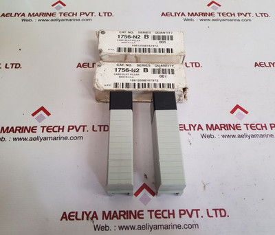 Lot Of 9X Allen Bradley 1756-n2 Blank Card Slot Filler Series B Lot Of 9X Allen Bradley 1756-n2 Blank Card Slot Filler Series B