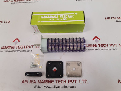 Nakamura Electric Dm20 Selector Switch Np-6133 600V 5A