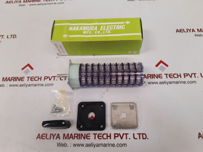 Nakamura Electric Dm20 Selector Switch Np-6133 600V 5A