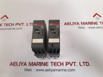 Abb Ct-ers.12 On-delay Time Relay 4A 300V 1Svr630100R3100 Abb Ct-ers.12 On-delay Time Relay 4A 300V 1Svr630100R3100