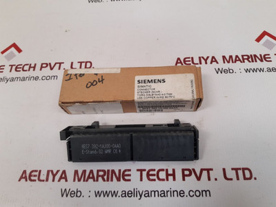 Siemens 6Es7 392-1Aj00-0Aa0 Simatic Connector Wmr C6 Siemens 6Es7 392-1Aj00-0Aa0 Simatic Connector Wmr C6